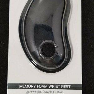 Onn Memory Foam Wrist Rest for use with Mouse(not included) - Black NEW